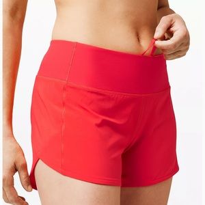 Lululemon Speed Up Short 4” * Carnation Red
